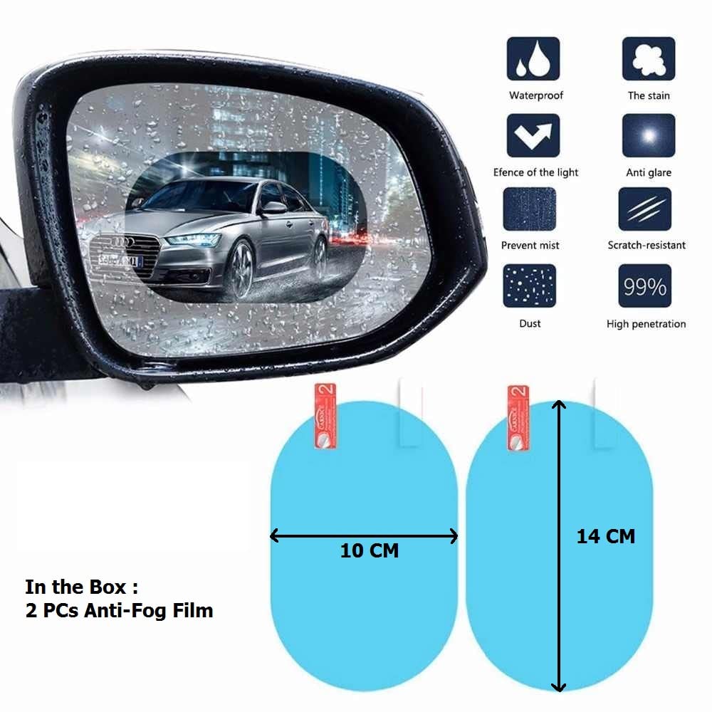 Rearview Mirror Anti-Fog Film