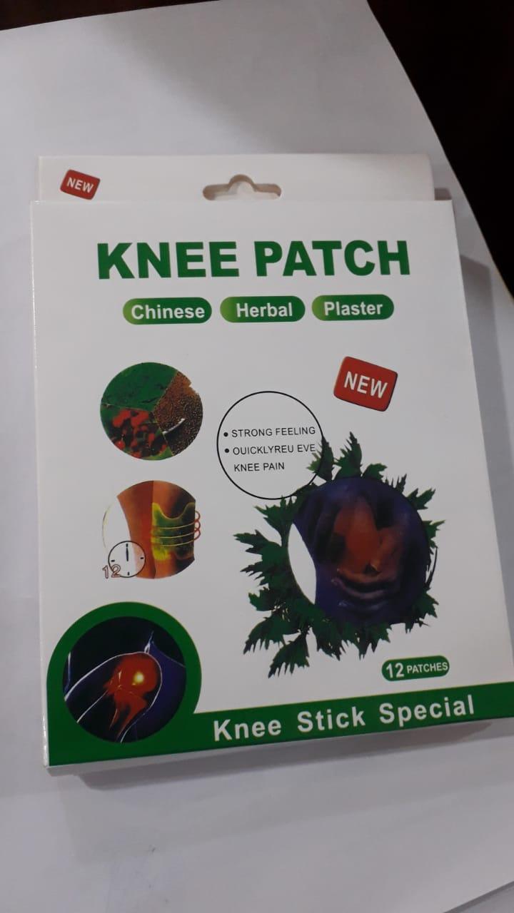 Herbal Knee Plaster Sticker Ache Pain Relieving [Pack of 12]