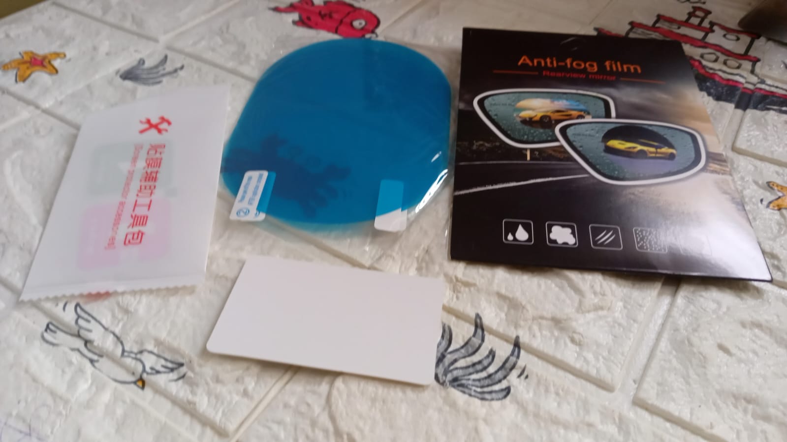 Rearview Mirror Anti-Fog Film